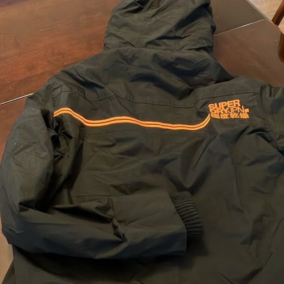 SUPERDRY Pop Zip Hood Arctic SD - Windcheater Jacket (Men's M) - Picture 3 of 7